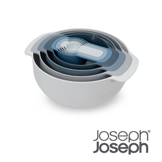 【英國Joseph Joseph】NEST系列 多功能攪拌量測盆9件組-共2色《WUZ屋子》攪拌盆 量杯 打蛋