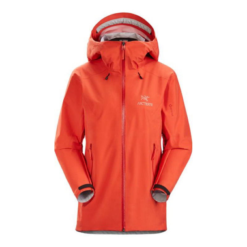 ARCTERYX 始祖鳥 Beta LT Jacket 女 防水外套 淡然橘