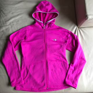 保證正品 THE NORTH FACE 女用 桃紅色 連帽外套 size M