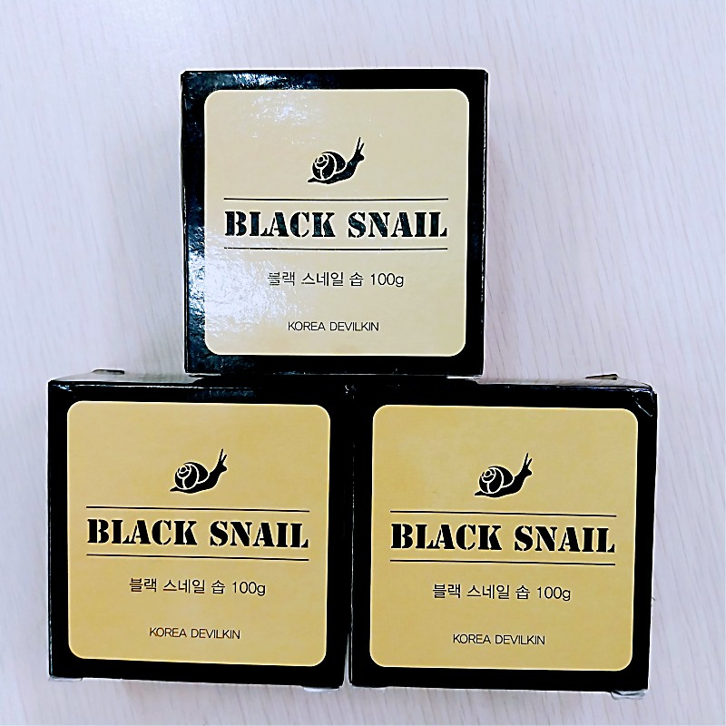 🌸過期良品🌸 BLACK SNAIL 黑蝸牛泡泡面膜皂100g 蝸牛皂