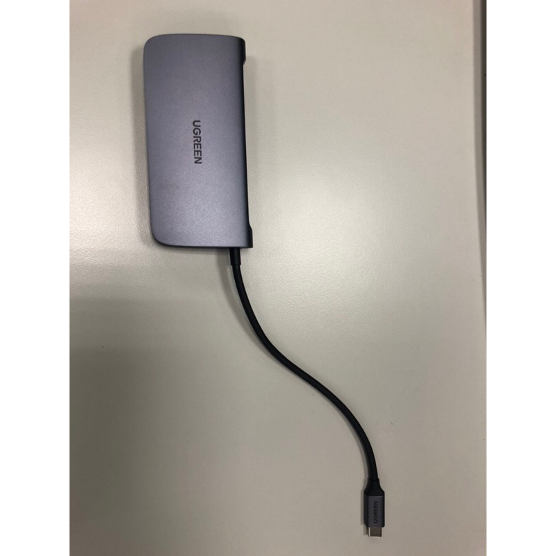 綠聯 type-C hub, HDMI*1, LAN*1, PD*1, 費USB*3