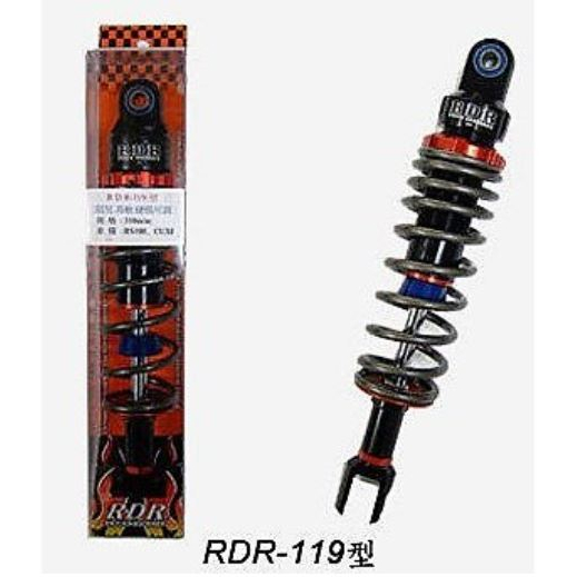 RDR119型油壓雙迴路 / 軟硬高低可調後避震器 新名流125