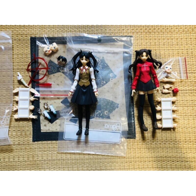 正版品 FIGMA 257 FATE UBW 遠坂凜 2.0 + 遠坂凜 私服 合售不分售 2手物 正版品