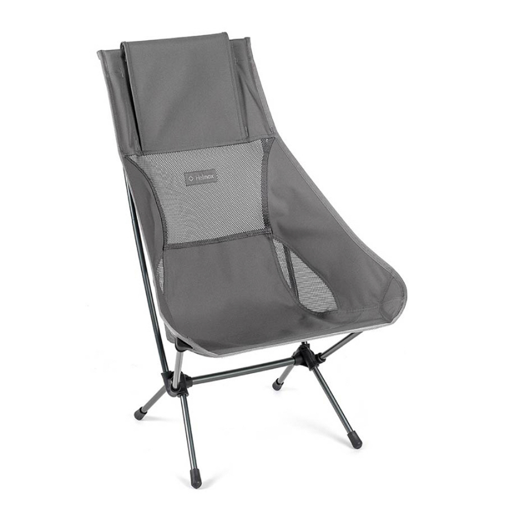全新2023年新款Helinox Chair Two炭灰色Charcoal輕量高背露營椅