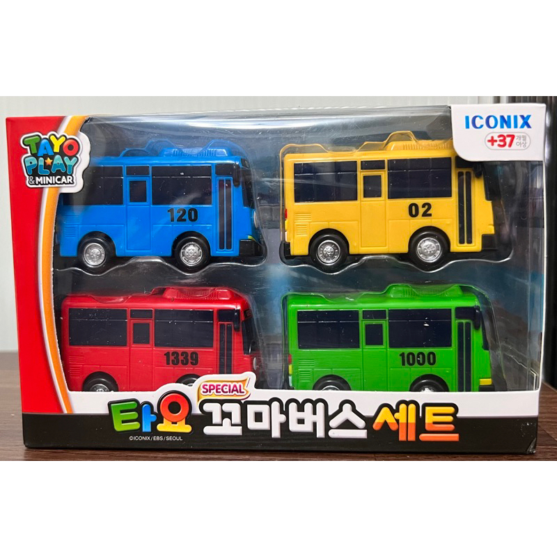 全新 正版 韓國購入 Tayo 小巴士玩具 公車玩具