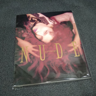 YOSHIKI寫真集 NUDE 全綵大型本 訪談寫真 / X JAPAN XJAPAN