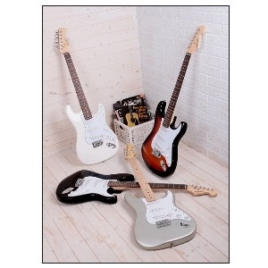 【貝斯特音樂】Comet 入門 ST1電吉他 附電吉他袋、Pick、吉他背帶、導線