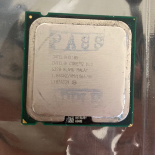 良品 英特爾 Intel Core 2 Duo C2D 雙核心 處理器 CPU E6320 1.86GHz 775腳位