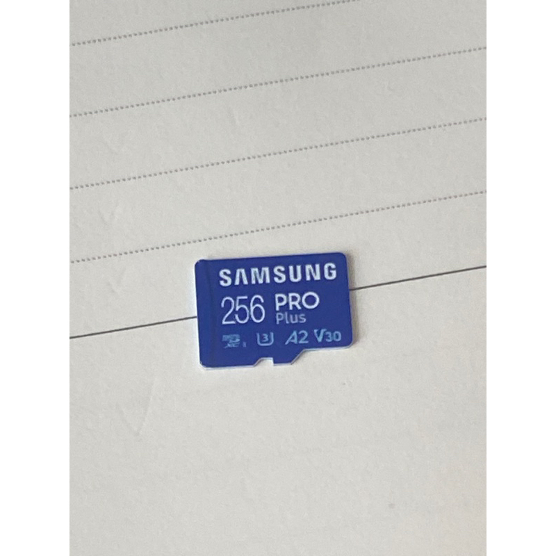 SAMSUNG三星 PRO Plus 256GB microSDXC UHS-I(U3)A2 V30記憶卡