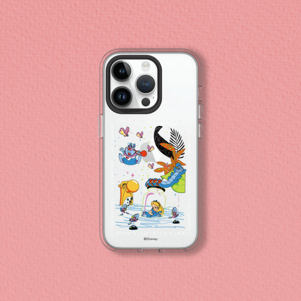 犀牛盾 適用iPhone Clear透明防摔手機殼∣迪士尼經典系列/愛麗絲夢遊仙境3