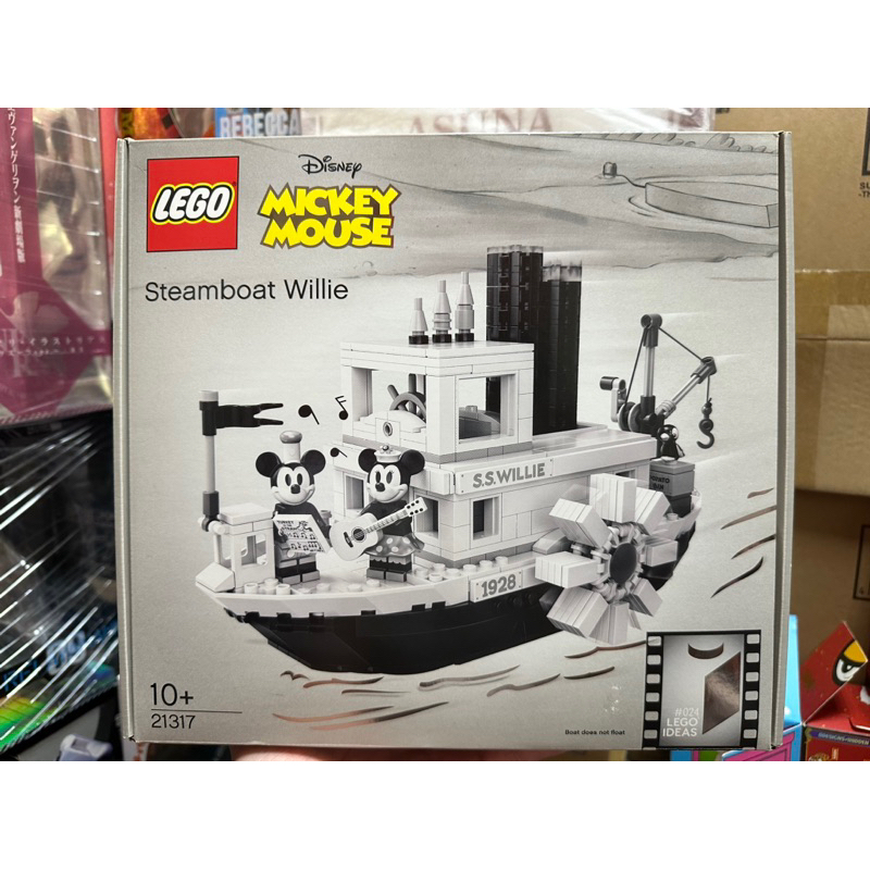 絕版正品 LEGO 21317 迪士尼 米奇 蒸汽船 威力號 樂高 ideas 系列