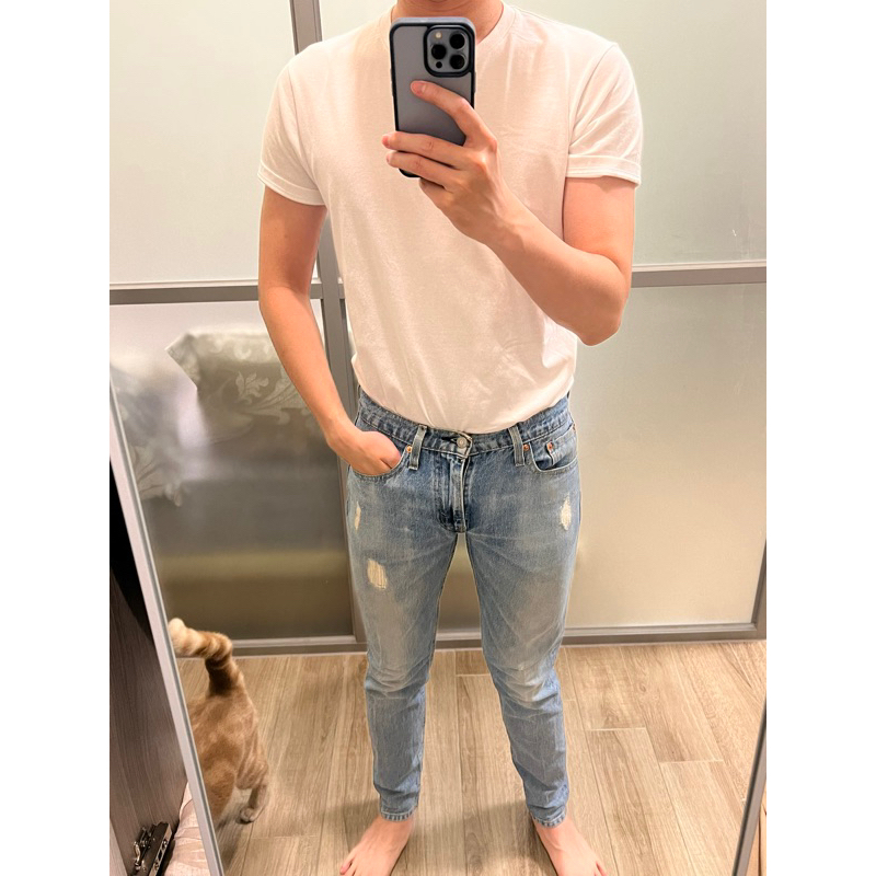 二手Levi’s512牛仔褲（slim)W29L32