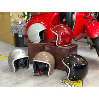 【Biker Shop】臺灣Feture飛喬 3/4罩安全帽 VAN III汎 通勤帽 女騎士 美式 復古 vespa