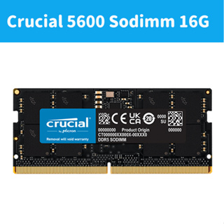 Crucial DDR5 5600 16G 16GB sodimm Micron 美光 筆記型記憶體