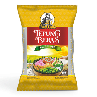 印尼 TEPUNG BERAS 香蘭 風味 再來米粉 CAP PUTRI CINTA 500 g