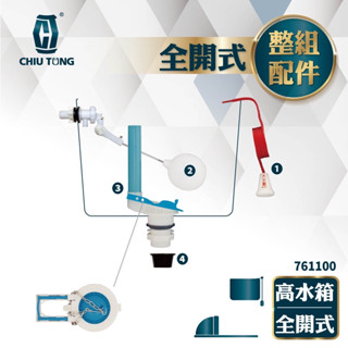 《仁和五金/農業資材》電子發票 全開式高水箱整組配 虹吸式高水箱整組配件 全開式 虹吸式 馬桶 久統