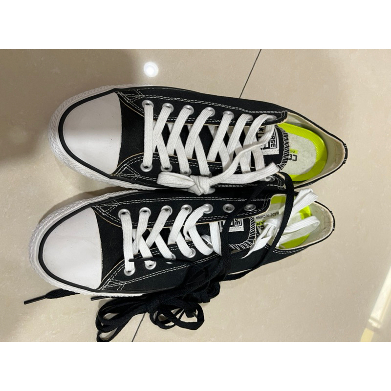 Converse1970 CONS 10/28.5公分 黑 低筒 滑板 70s奶油底 帆布鞋 休閑鞋 低筒減壓舒適鞋底