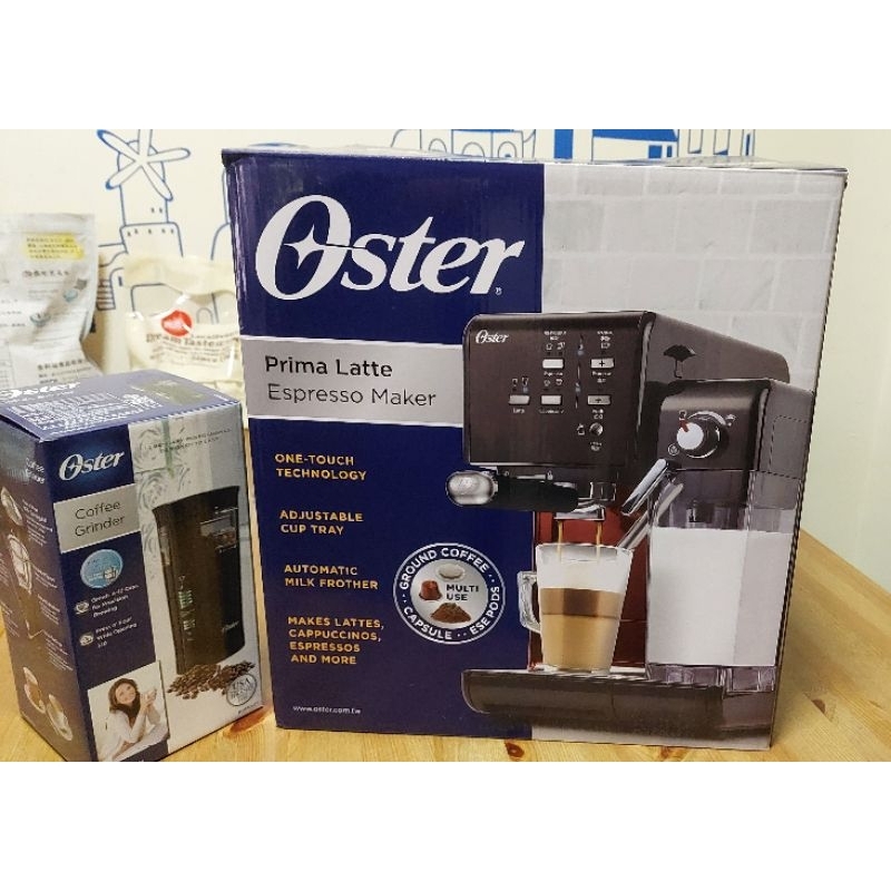 Oster 5+ 隨享義式咖啡機+磨豆機 （膠囊+義式）整套出售