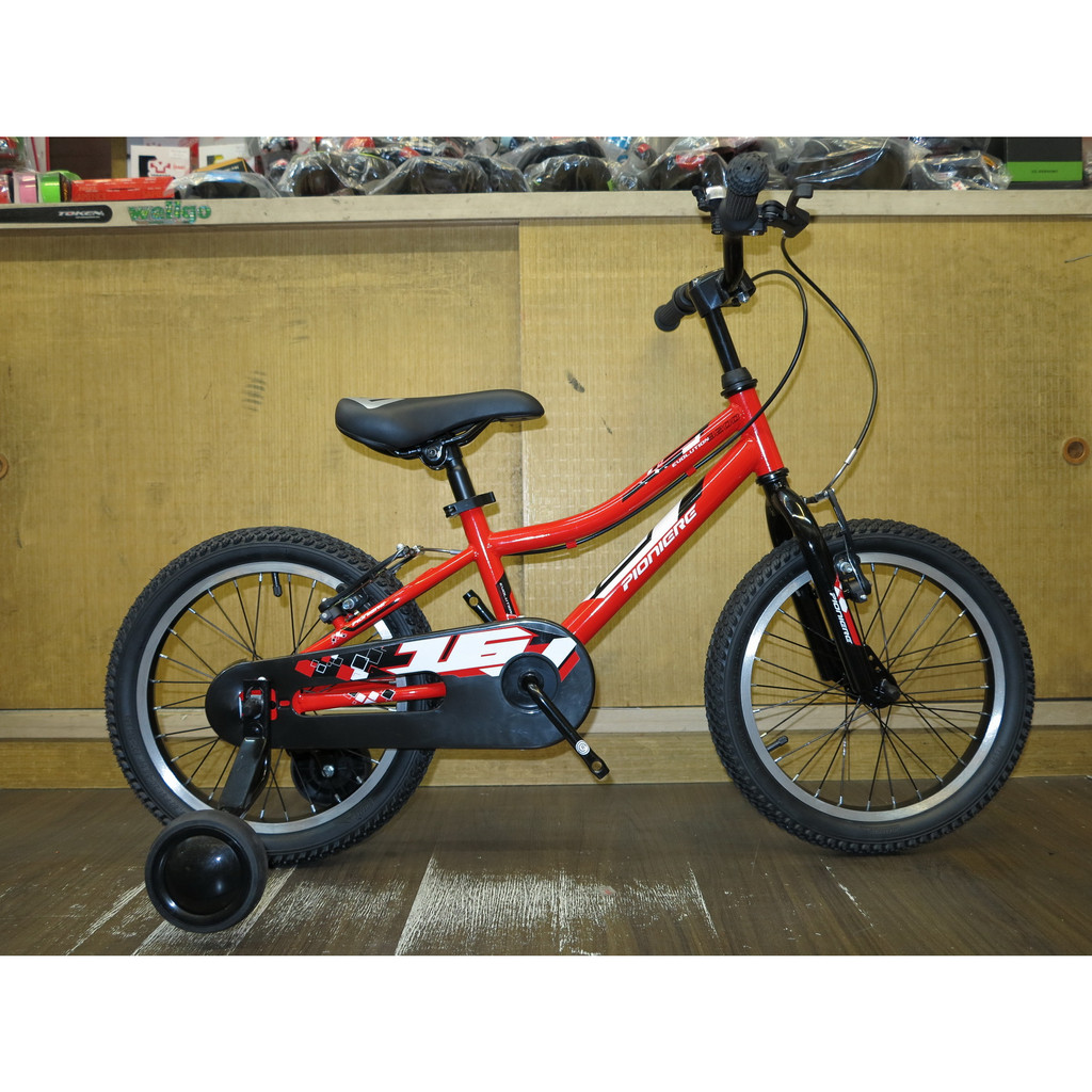 【冠鑫自行車】PIONIERE KID 16吋 單速 童車 越野 兒童腳踏車 紅色 高雄