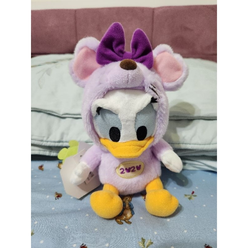 （全新）東京迪士尼帶回可愛帽T唐老鴨戴西🎀❤️2020年限定芋紫帽T💜