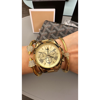 Michael Kors 漫步羅馬三眼計時腕錶(MK5605)43mm