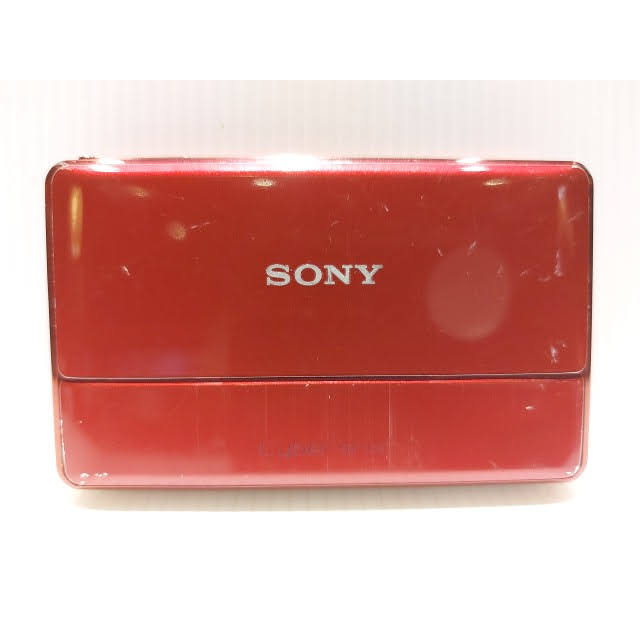 日本製 有使用痕跡 紅色 SONY DSC-TX100V 數位相機 GPS 1620萬畫素 卡爾蔡司鏡頭 30