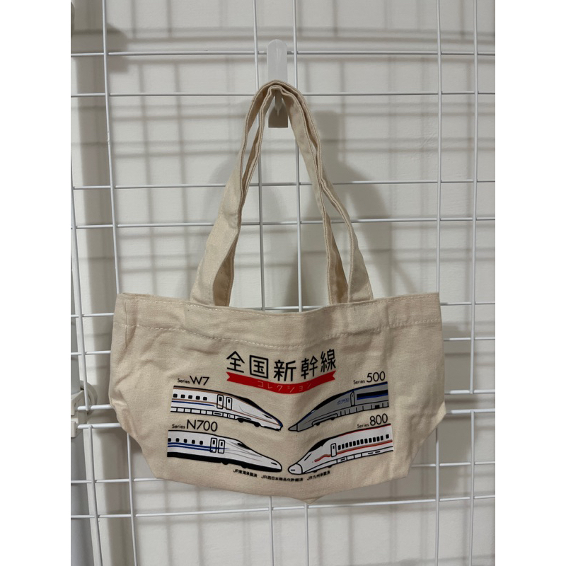 ❤️Sia小賣店❤️日本帶回-全國新幹線 手提帆布小包/便當袋