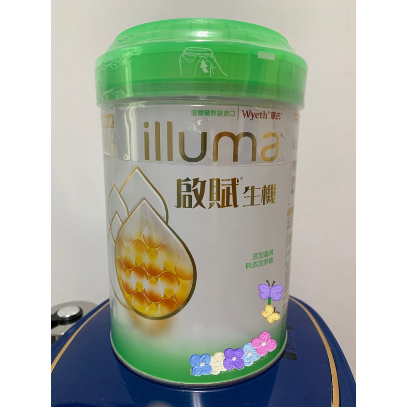 全新現貨 惠氏 品牌No.1 啟賦生機 奶粉 綠蓋 800g (高雄可面交)