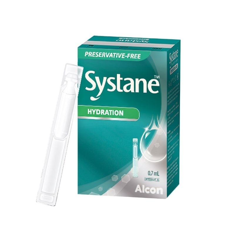 愛爾康 視舒坦 玻尿酸濕潤液 30支/盒 單支 Systane 玻尿酸 濕潤 隱形眼鏡 公司貨效期2024／10