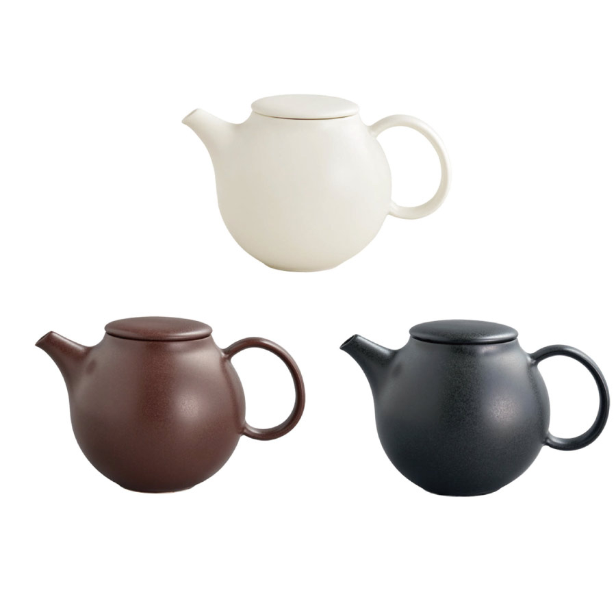 【日本KINTO】PEBBLE茶壺480ml-共3色《WUZ屋子》茶具 泡茶 茶壺 陶瓷茶壺 日式茶壺