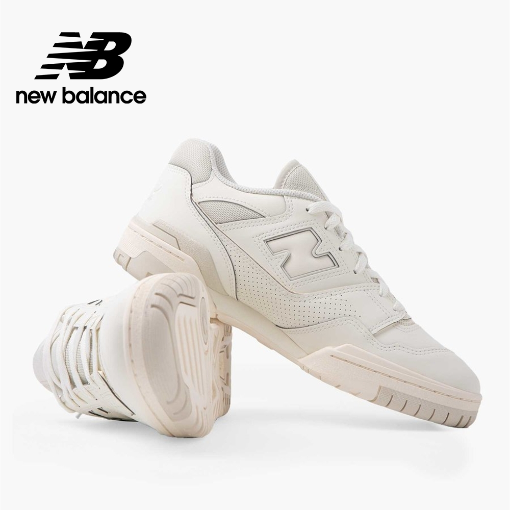 【New Balance】 NB 復古運動鞋_中性_米白色_BB550HSA-D楦 550