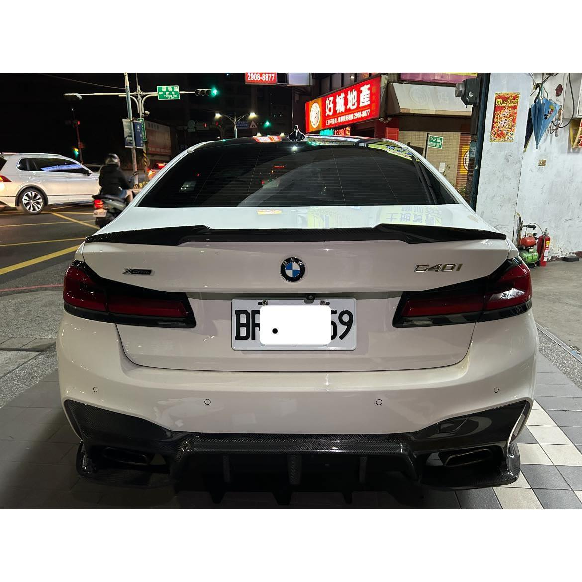 寶馬 BMW G30 F90 M4款碳纖維尾翼 530碳纖鴨尾 540碳纖尾翼 550後尾翼 M5尾翼