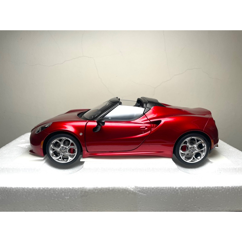 Autoart Alfa Romeo 4C Spider 1/18 預訂