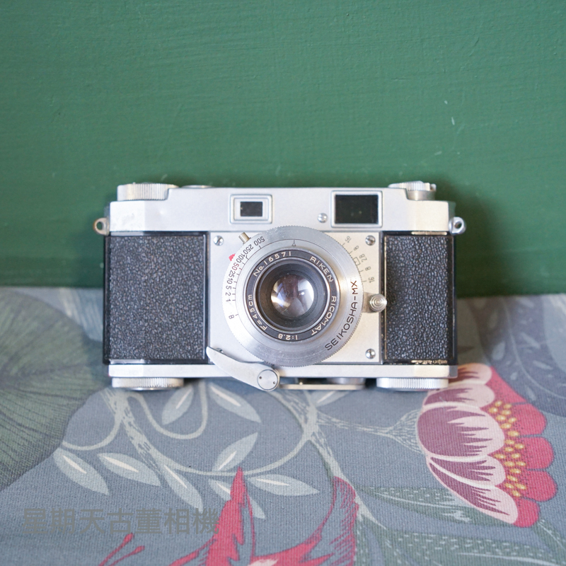 【星期天古董相機】RICOH 35 DE LUXE 45mm F2.8零件機