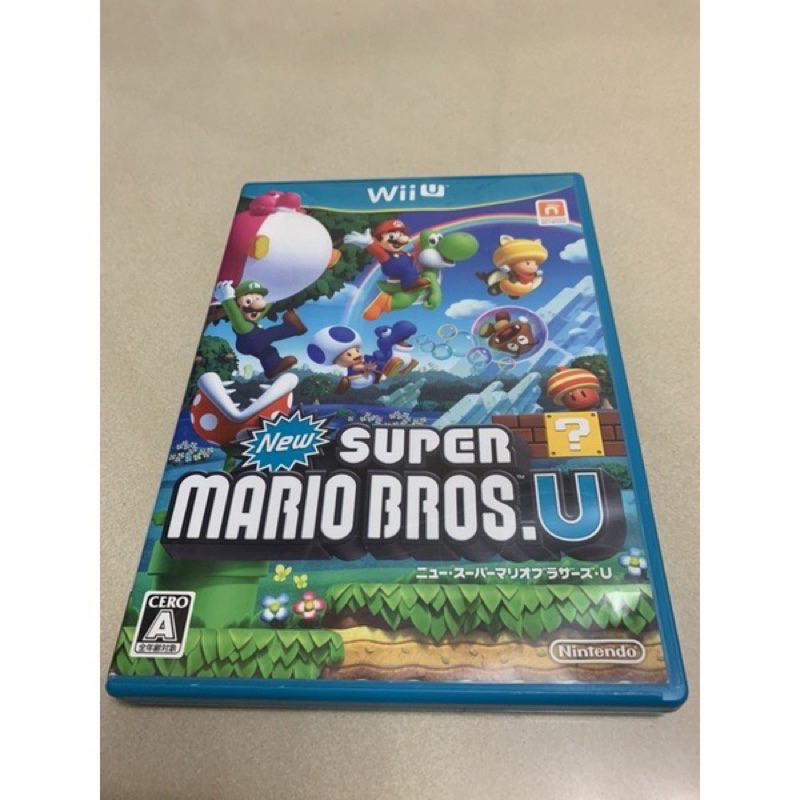Wiiu 二手 超級瑪利歐兄弟 U