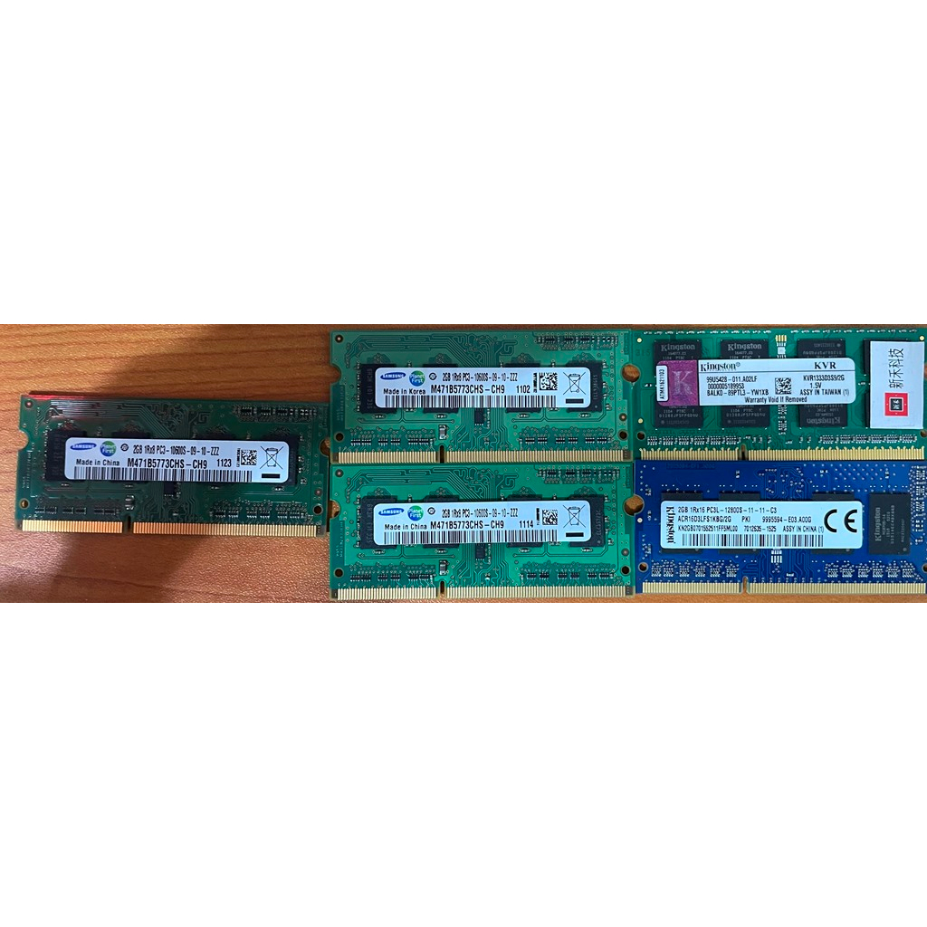 PC3-10600S-DDR3-1333 PC3-12800S-DDR3-1600 筆電記憶體 NB 2GB 記憶體