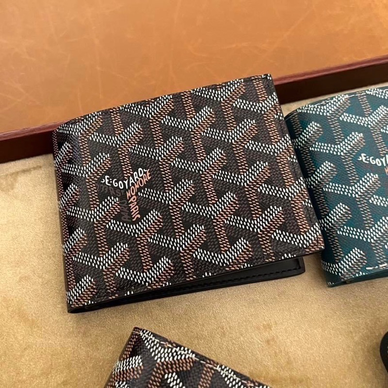 在台現貨🇮🇹35888 GOYARD  VICTOIRE WALLET 8卡短夾 黑