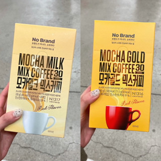 【現貨+預購】*30入盒裝* 韓國Nobrand摩卡牛奶/黃金摩卡三合一咖啡 mocha milk mocha gold
