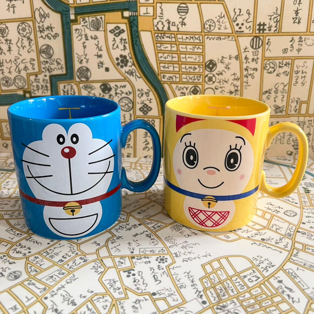 《小巴趴趴造》現貨有發票！日本～哆啦A夢 哆啦美 大臉馬克杯 多拉A夢 馬克杯 小叮噹 多啦A夢 哆啦A夢馬克杯