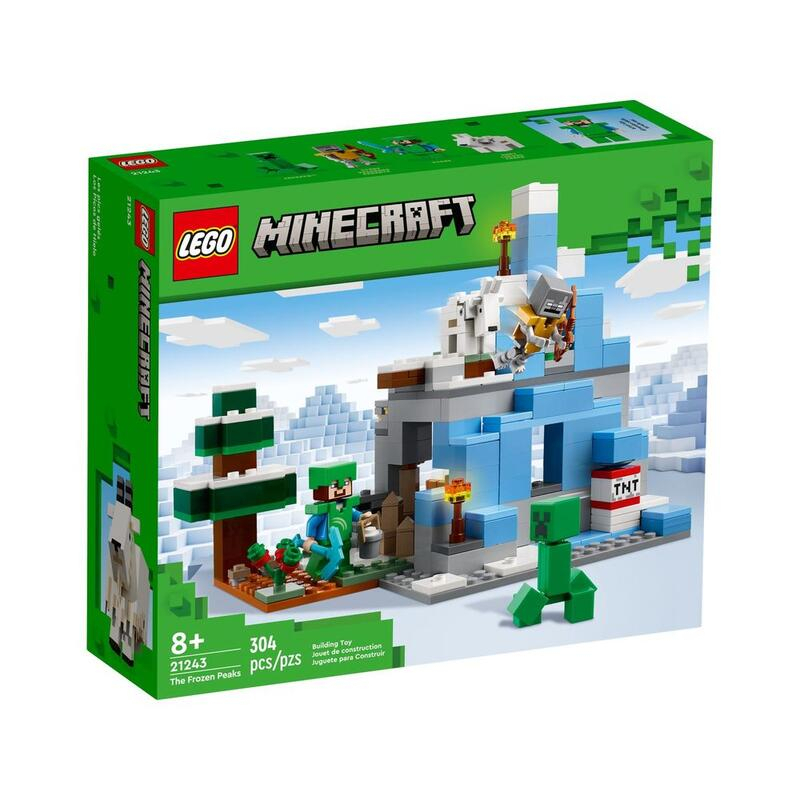 【好美玩具店】LEGO 創世神 Minecraft系列 21243 The Frozen Peaks