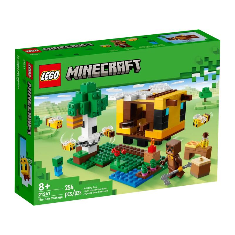 【好美玩具店】LEGO 創世神 Minecraft系列 21241 蜜蜂造型房屋
