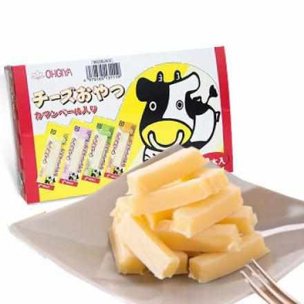 大賀屋 日本製 扇屋 一口起司鱈魚條 起司條 鱈魚條 起司 乳酪 乳酪條 奶酪 DHA OHGIYA T00130135