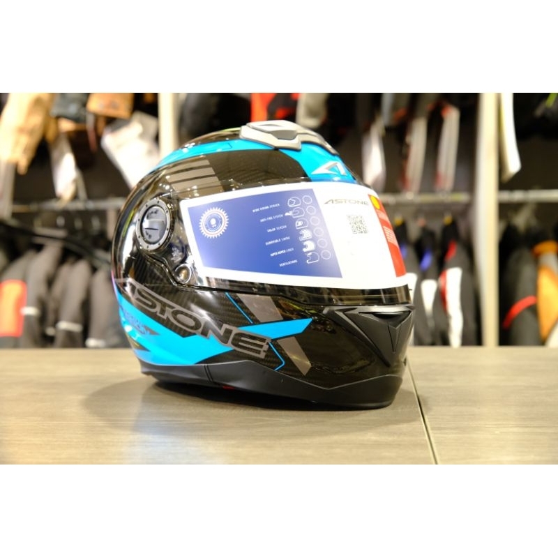 （二輪動力生活館）ASTONE GT-1000F 全罩式安全帽 AC-12藍