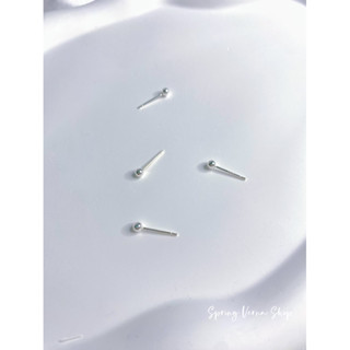 ✨現貨/925純銀養耳洞簡約風格耳環（耳針 耳環 耳扣 小耳環 日常/睡覺不用摘/保養耳洞/925純銀/簡約個性風格)