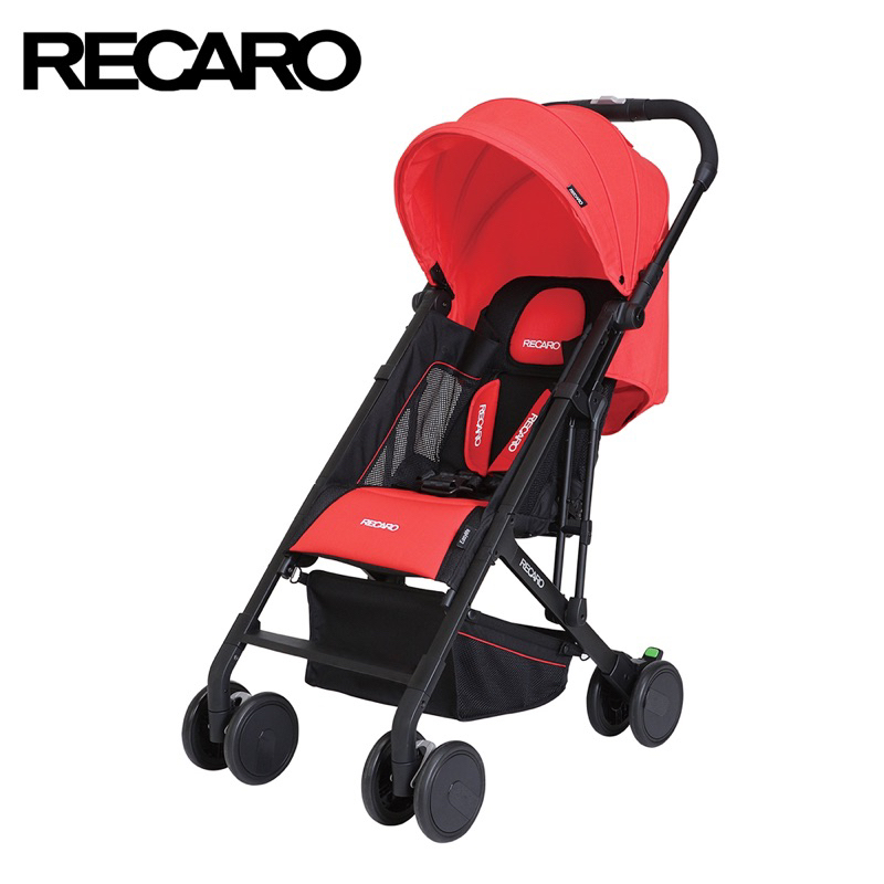 【二手】德國RECARO Easylife 晶鑽紅 嬰幼兒手推車