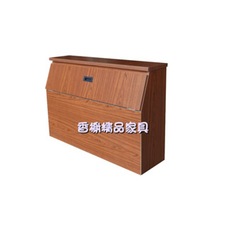 香榭二手傢俱*全新精品 柚木色單人加大3.5尺 收納床頭箱-床頭櫃-置物床頭-床邊櫃-單人床櫃-收納床頭櫃-寢具-櫥櫃
