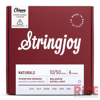 【又昇樂器】美國 手工品牌 Stringjoy 10-50 磷青銅 紅銅 木吉他弦