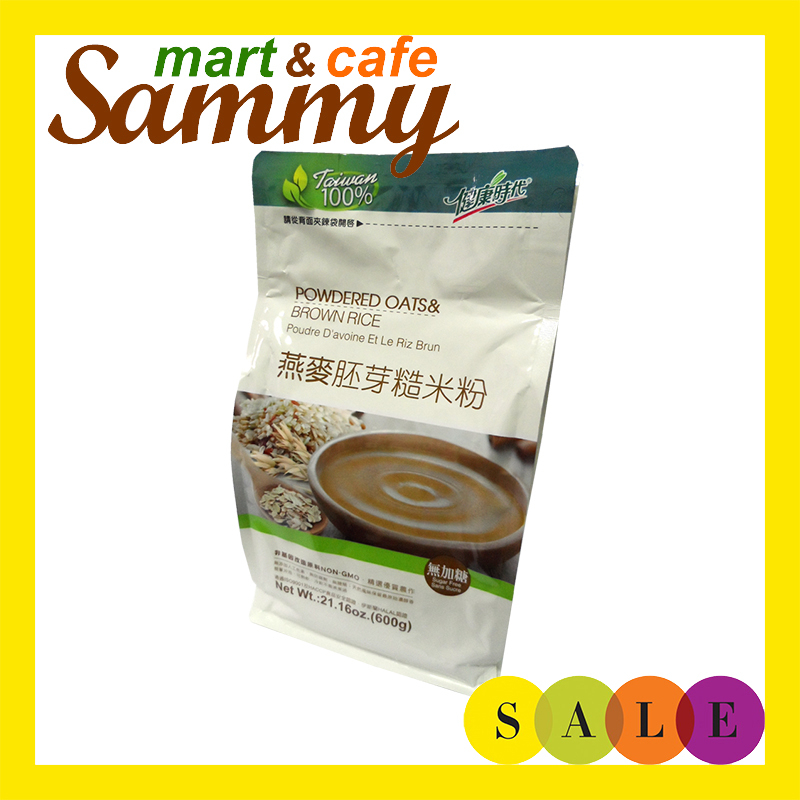 《Sammy mart》健康時代天然無糖燕麥胚芽糙米粉(600g)/