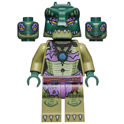 LEGO 樂高 人偶 CHIMA 神獸傳奇 鱷魚 Crooler 70006
