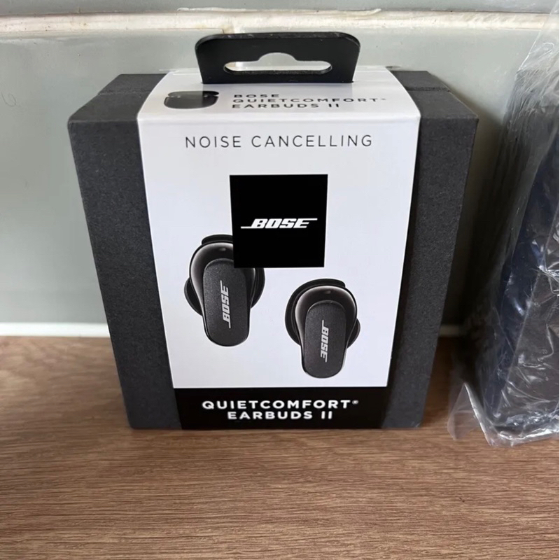現貨全新國外購入bose quietcomfort earbuds ii，黑色,可量耳調校音場